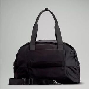 Lululemon Black Duffle Bag